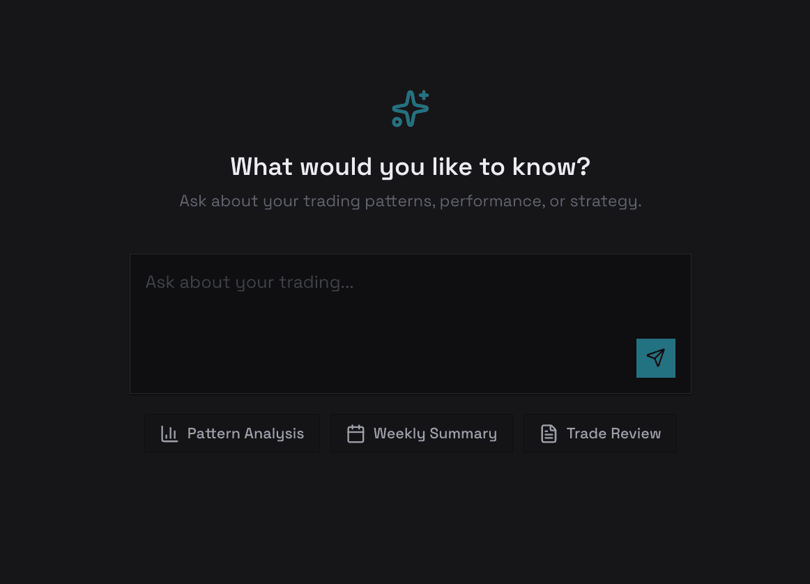 AI Coach drawer with a weekly insight